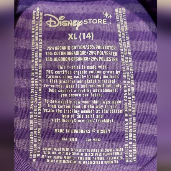 β¨οΈLAST ONEβ¨οΈ Tim Burton Frankenweenie Girl's Short Sleeved Tee NWT Size XL(14) - Picture 5 of 5